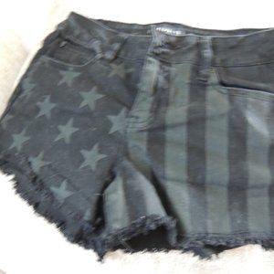 Lovesick black shorts size 7